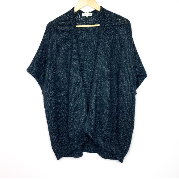 Aritzia Community Mohair and Alpaca Sweater Black